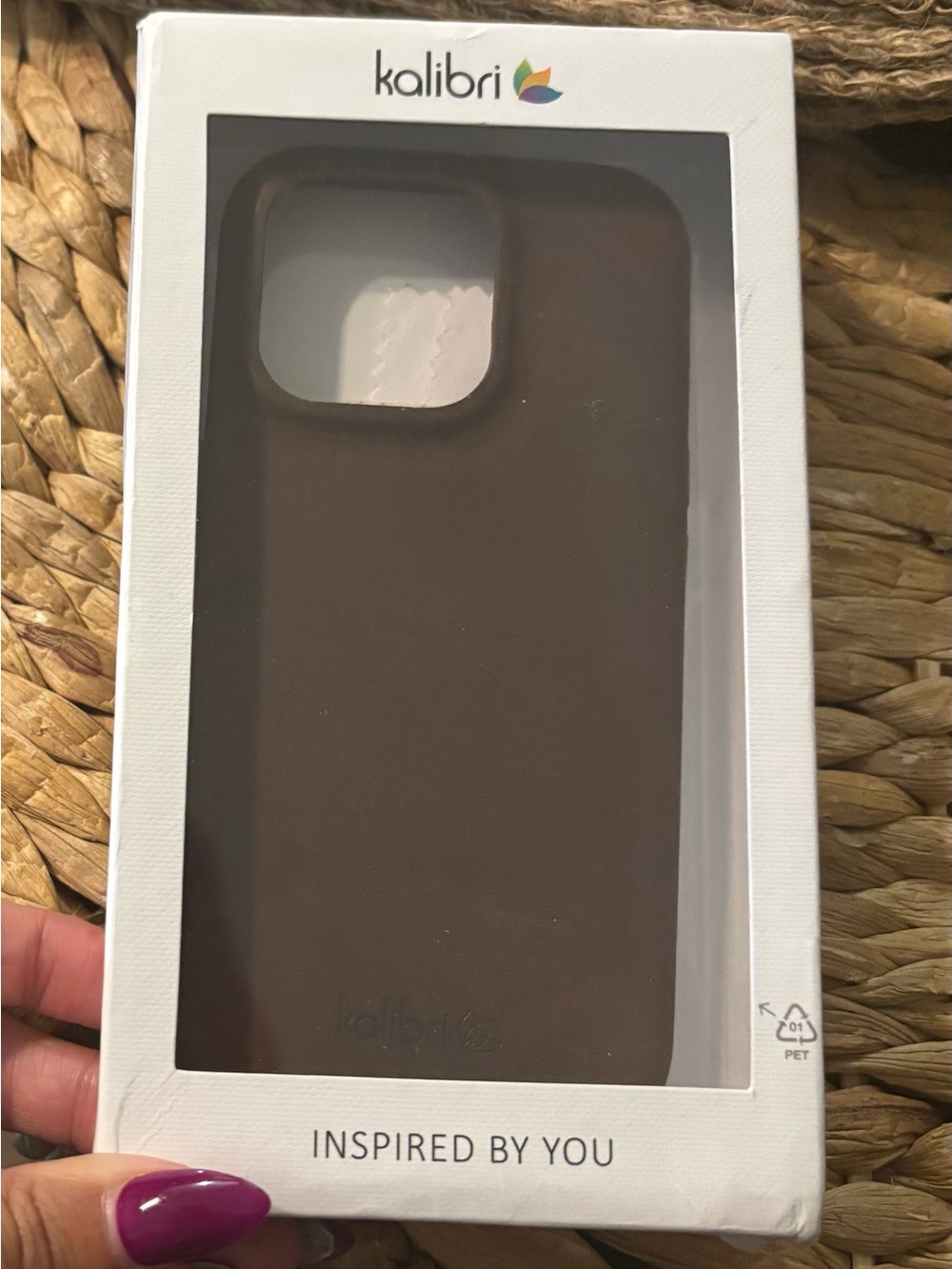 kalibri Case Compatible with Apple iPhone 16 Pro - Case Smooth Genuine Leather